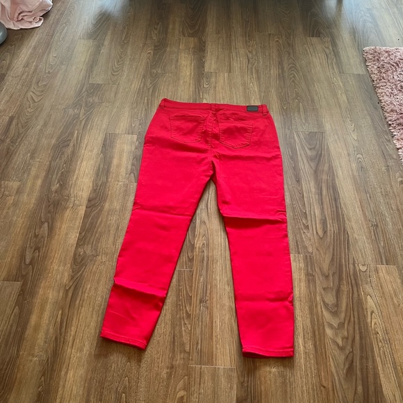 Celebrity Blues | Jeggings | Red | size 14W - Picture 2 of 4